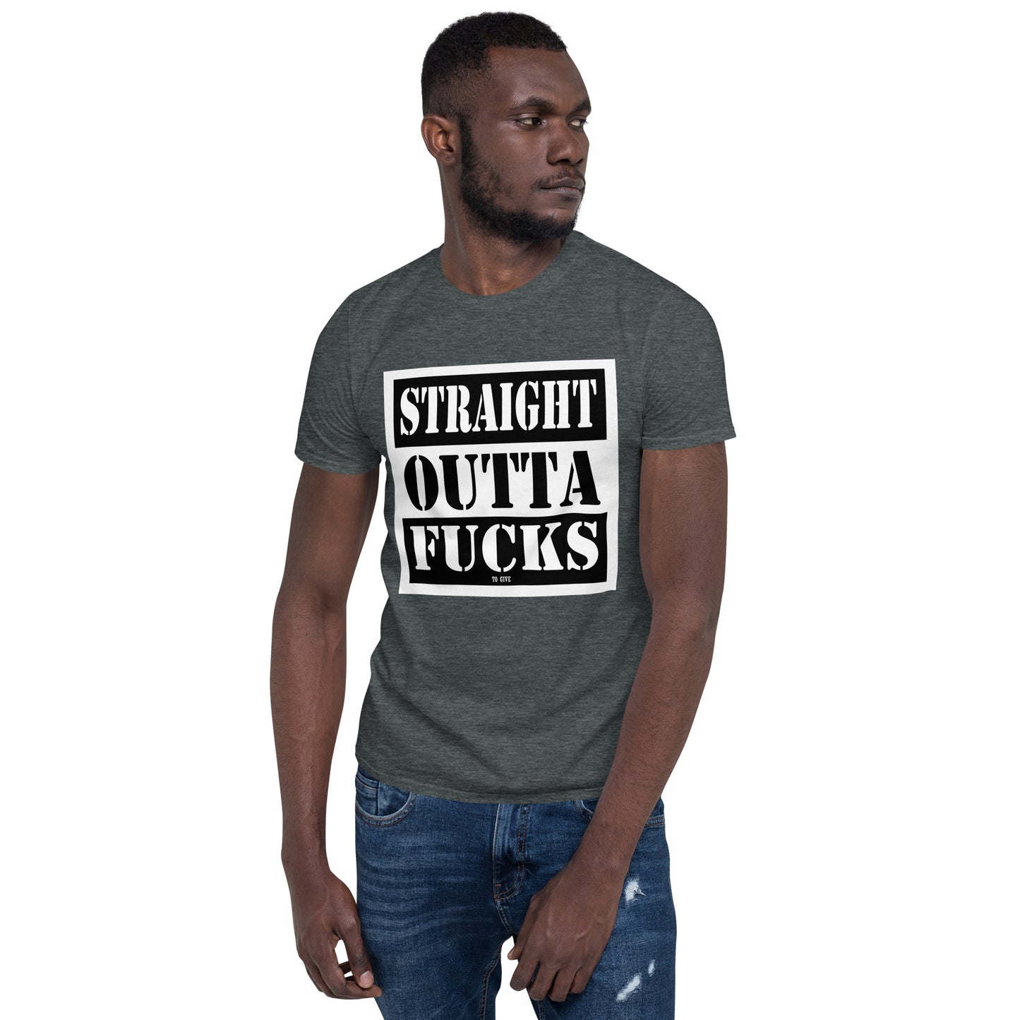 R Humor Out Of Fucks (Dark) T-Shirt