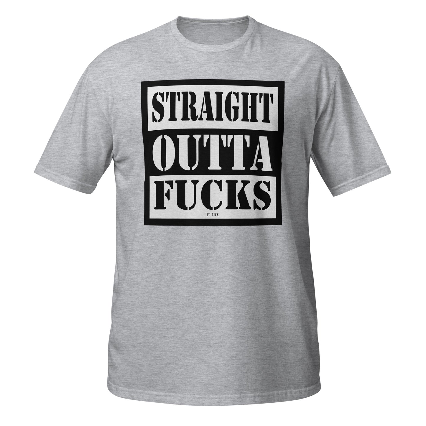 R Humor Out Of Fucks (Light) T-Shirt