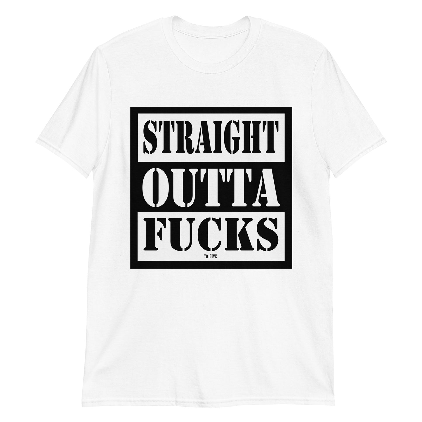R Humor Out Of Fucks (Light) T-Shirt